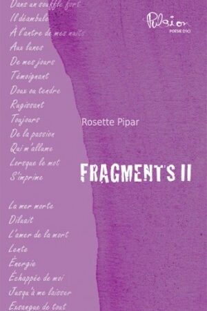 Écrit: Fragments II